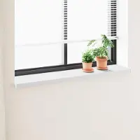 Syfax Umbral de Ventana Blanco 160 x 35 x 4,5 cm PVC