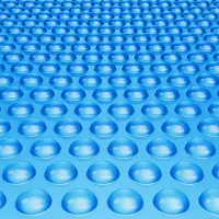 Zerbaco Cubierta solar para piscinas enterradas de 28 x 14 pies. Cubierta solar para piscinas prefabricadas. Espesor: 12 mil