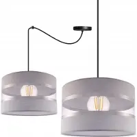 Light11 HOME Lámpara colgante, candelabro, lámpara con forma de araña, pantalla de lámpara, para niños