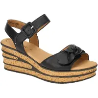Gabor Sandalias 'Sandalette Damen 64.653 27 Echtleder in schwarz' negro