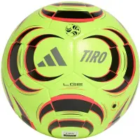 Adidas adidasBALÓN TIRO LEAGUE 4 Lucid Lemon / Black / Lucid Red / Iron Metallic Unisex