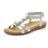 LASCANA Sandalias plata