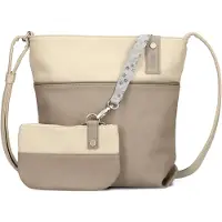 Zwei Jana Bolso bandolera 29 cm beige