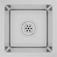 Syfax Fregadero de cocina hecho a mano acero inoxidable