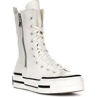 Converse Chuck 70 Plus X-hi Egret/egret/black Talla: 36.5 | Botas Outlet | Mujer | Negro