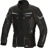 Büse Lago Pro chaqueta de tela Negro/Antracita 7XL hombres