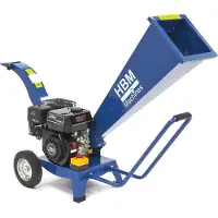 HBM biotrituradora de gasolina - trituradora de madera 4 tiempos 6,5 CV - 196 cm³