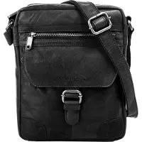 Spikes & Sparrow Bolso de hombro negro