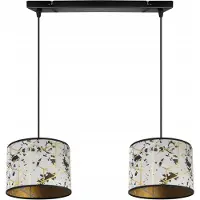 Light11 HOME Lámpara colgante, lámpara de techo, pantalla de lámpara, diseño dorado
