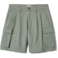 Brixton - Women's The Alba Baggy Carpenter Short - Pantalones cortos size S, gris/oliva