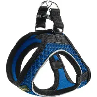 Hunter - Harness Hilo Comfort - Arnés para perro size Halsumfang 48-55 cm - Bauchumfang 52-58 cm, azul
