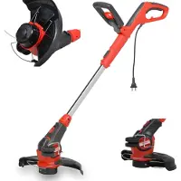 HECHT Cortacésped eléctrico 630 | 600 W | Diámetro de corte de 30 cm | Sistema de corte con doble hilo