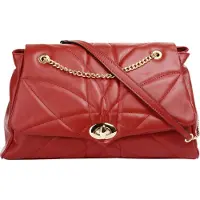 Cluty Bolso de hombro rojo