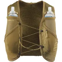 Salomon - Active Skin 8 Set - Chaleco de running size XS, beige
