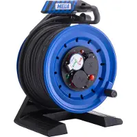 Hedi , carrete de cable de plástico de alta calidad, serie 7, modelo Companion (diámetro del carrete: 250 mm)