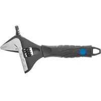 Högert Llave de gancho ajustable Hogert Technik, modelo HT1P561, 165 mm, fabricada en acero cromo-vanadio, peso: 189 g