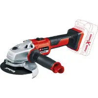 Einhell Amoladora angular profesional inalámbrica AXXIO, 18 voltios (roja/negra, sin batería ni cargador)