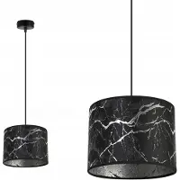 Light11 HOME Lámpara de techo, pantalla de lámpara de mármol plateado
