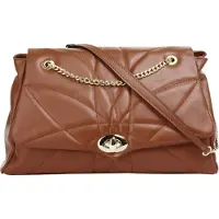 Cluty Bolso de hombro cognac