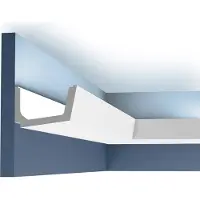 ORAC Decor C357 LUXXUS Cornisa Moldura Perfil para iluminación indirecta | 2 m