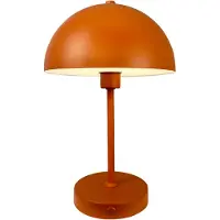 Dyberg Larsen Stockholm lámpara de mesa recargable, terracota