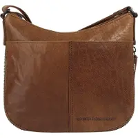 Spikes & Sparrow Bolso de hombro cognac