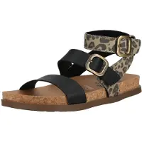 Blowfish Sandalias con hebilla 'LAWSON' beige oscuro / marrón / negro