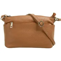 Cluty Bolso de hombro cognac