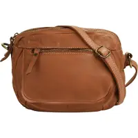 Cluty Bolso de hombro cognac