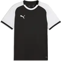 Puma Camiseta funcional negro / blanco
