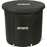 Enero Eistonne para baños fríos, 80x75 cm – Cubo para baños de hielo, ideal para baños en invierno, terapia de frío y recuperación