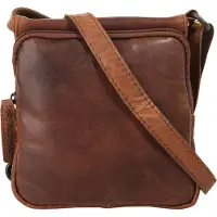 Spikes & Sparrow Bolso de hombro cognac
