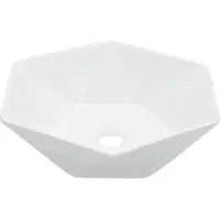 Syfax Lavabo 41x36,5x12 cm cerámica blanco