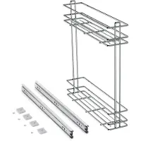 Emuca Botellero Pull-out 15 Cm