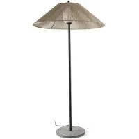 Faro SAIGON OUT C100, lámpara de pie, gris/beige, modelo 71569-10