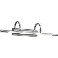 TRIO Lighting Aplique de pared LED Lorena, níquel mate