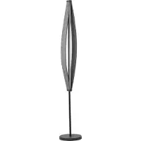 Osram Lámpara de pie LED Decor Flat Felt, gris, fieltro, 3000 K