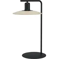 Stars of Light Lámpara de mesa LED Mayazes, lámpara de noche, lámpara de escritorio, acero en color negro, madera en color natural, casquillo GU10
