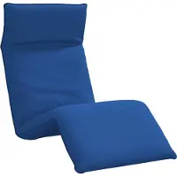 Syfax Tumbona plegable azul marino, 175 x 54 x 8,5 cm, tejido Oxford