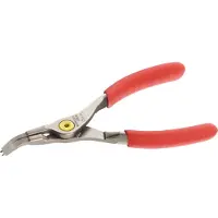 Facom Alicate para retenes de seguridad con tensión exterior, con ángulo de 45°, diámetro de la punta de 2,3 mm, para anillos de 40 a 100 mm