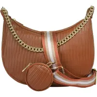 Cluty Bolso de hombro cognac