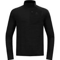 Odlo - Ascent Mid Layer 1/2 Zip - Forro polar size S, negro