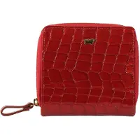 Braun Büffel Verona Cartera Piel natural 10 cm rojo