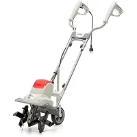 Ikra , motoazada eléctrica IEM 800S | 800 W | Ancho de trabajo de 30 cm | Profundidad de trabajo hasta 20 cm | 16 cuchillas | Chasis plegable | Rueda de transporte