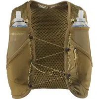 Salomon - Active Skin 4 Set - Chaleco de running size XL, beige