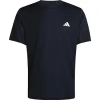 Adidas Camiseta funcional 'Essentials' negro / blanco