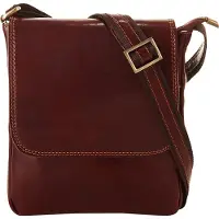 Piké Bolso de hombro marrón