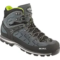 Meindl - Zapatillas de senderismo Hombre - Litepeak 3.0 GTX Dark Green/Lemon de Cuero - Talla 42,5 - Verde