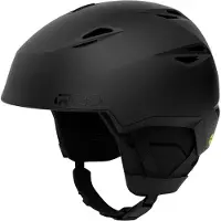 Giro - Cascos esquís hombre - Grid Spherical Mat Black - Talla 52-55,5 cm - Negro