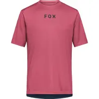 FOX Racing - Ranger S/S Jersey Wordmark - Maillot de ciclismo size XL, rojo